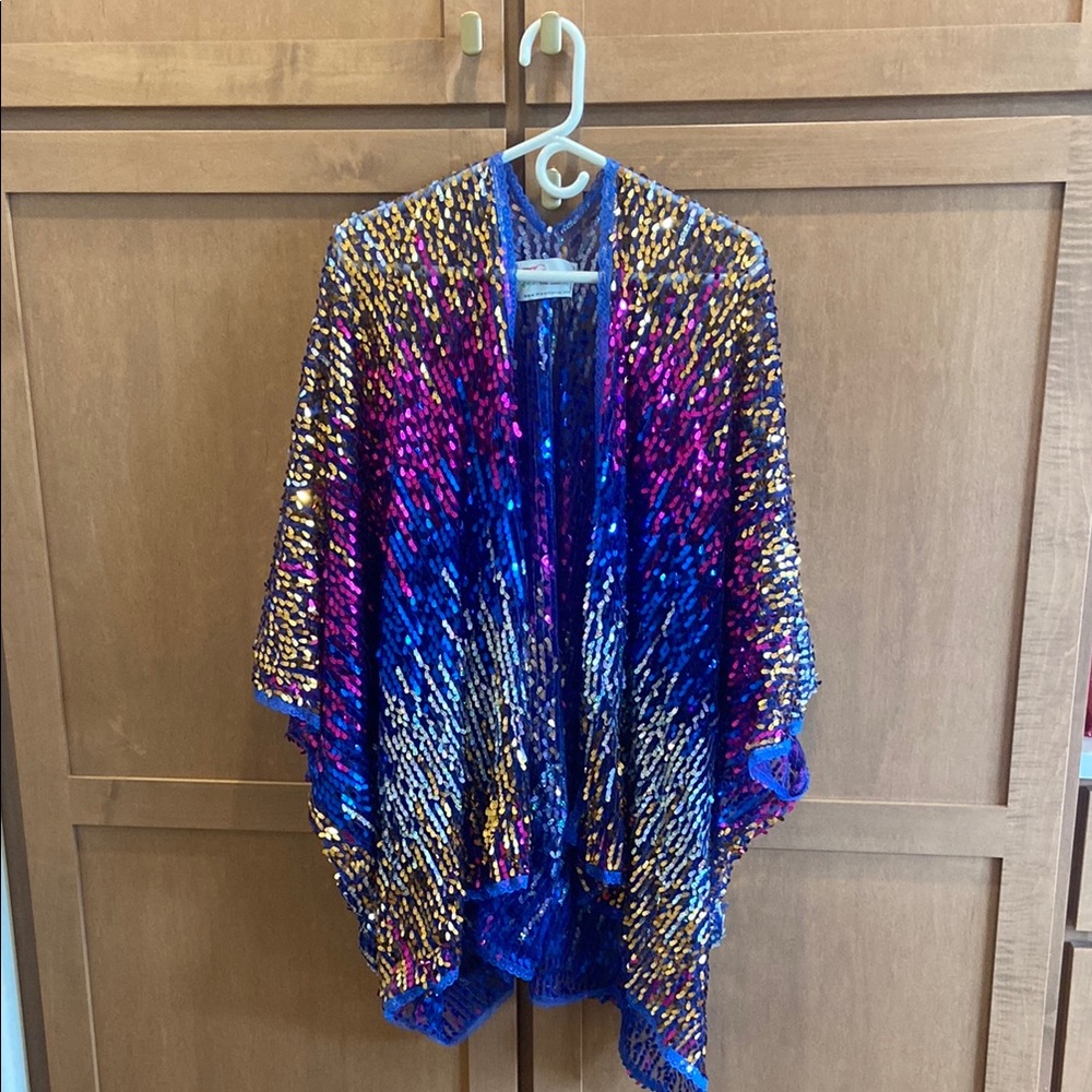 Sequin Multicolor Kimono